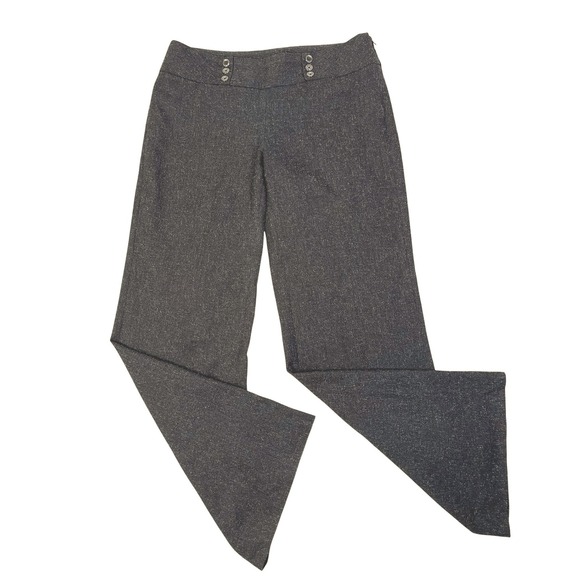 White House Black Market Pants - White House Black Market Officecore Wide Leg Career Dress Pants Gray Size 10R‎